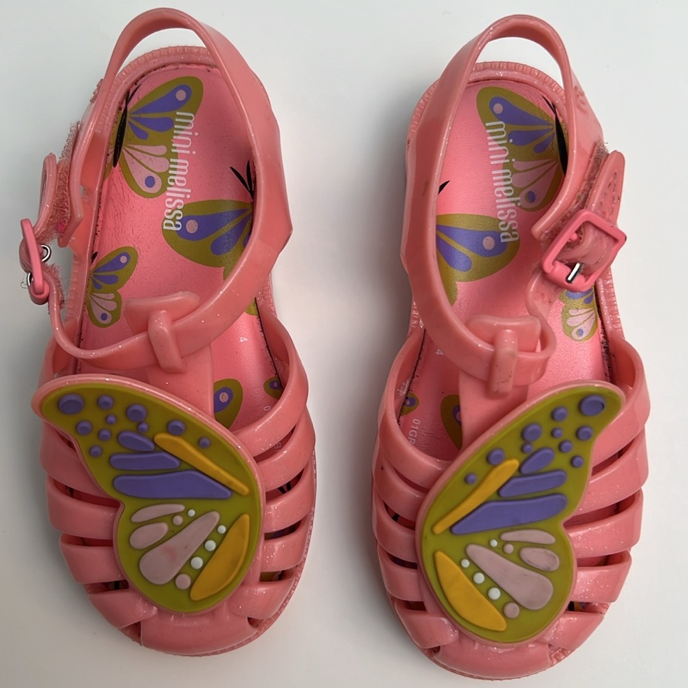 Mini Melissa Butterfly Jellies, Size 9